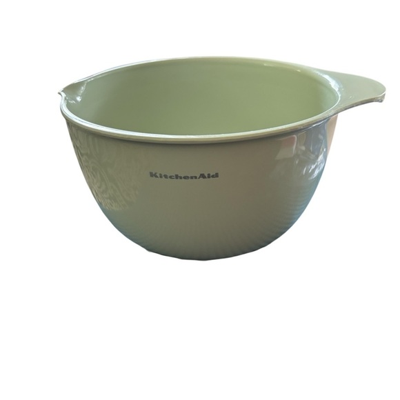 KitchenAid 2.5 Qt Pistachio Green Heavy Plastic Mixing Bowl Rubber Grip Bottom - Picture 1 of 4